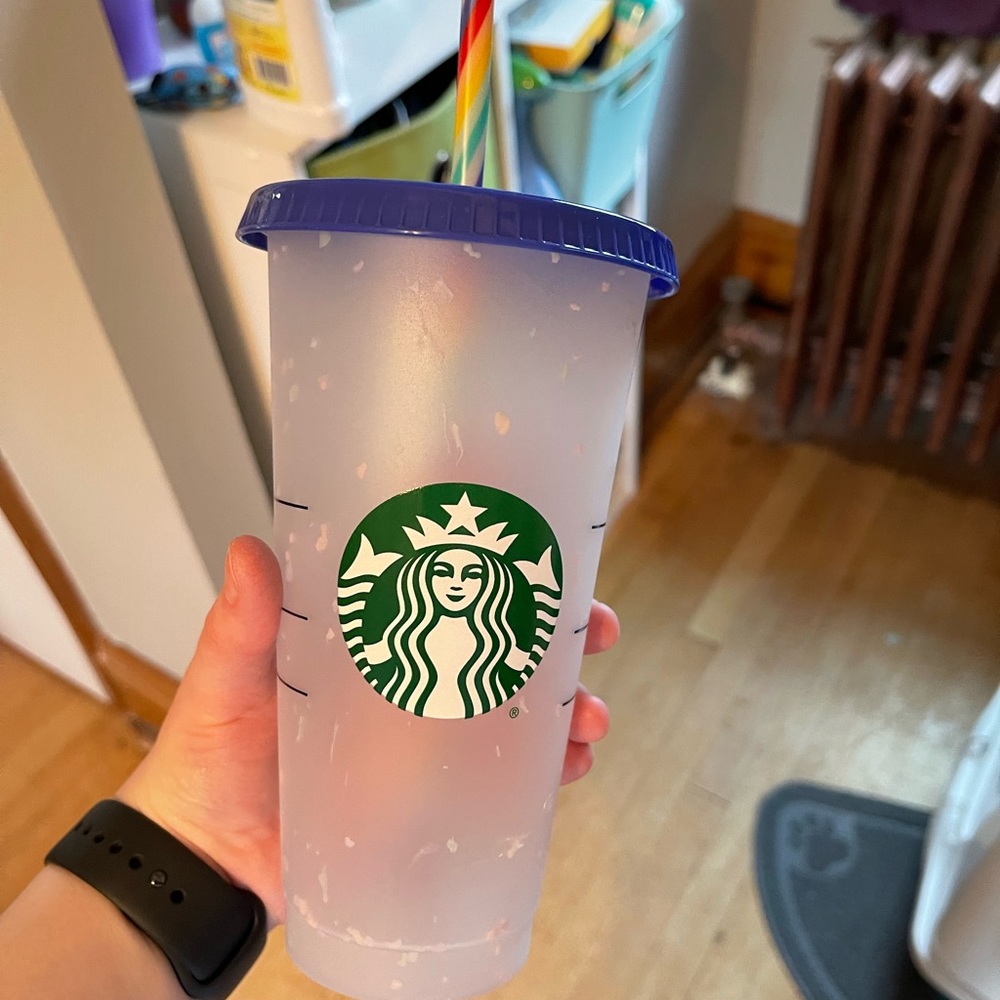 Starbucks Rainbow Confetti Tumbler